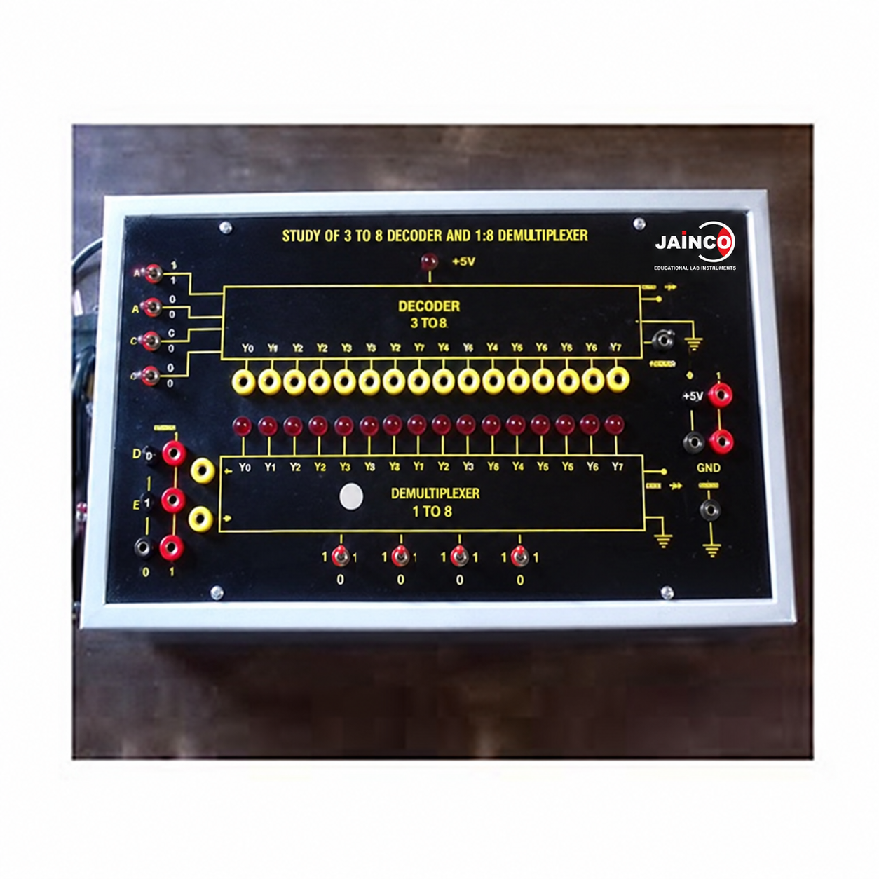 Study of 16-1 Sixteen input and one output Multiplexer using IC-74150